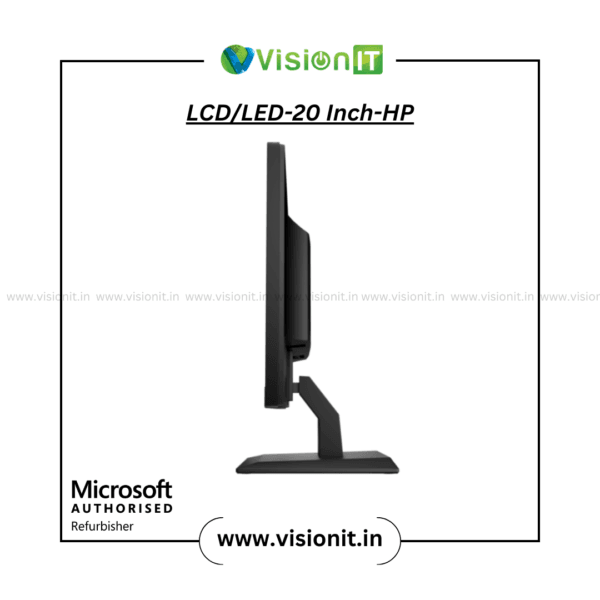 HP 20-Inch Refurbished LCD/LED Monitor | High-Quality Display | Energy-Efficient - Image 3