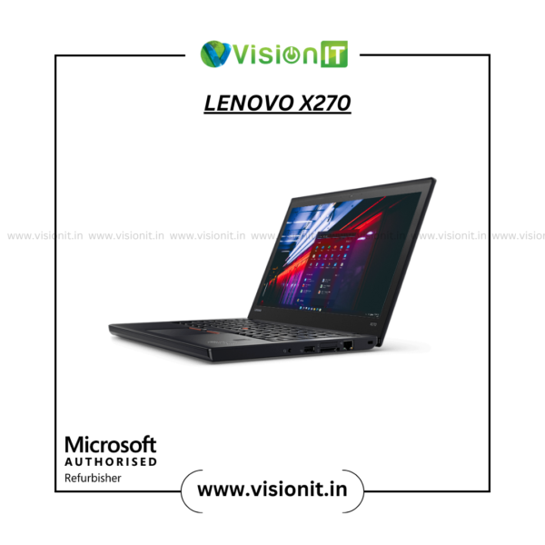 Refurbished Lenovo ThinkPad X270 with Intel i5 7300U, 12.5" display & NVMe storage. High performance at an affordable price.